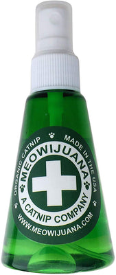 Meowijuana - Spray orgánico para gato – 3oz. Botella – para uso en juguetes para gatos, tiendas y arañazos. - BESTMASCOTA.COM