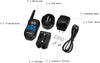 mockins 100% Entrenamiento del perro Choque remoto electrónico recargable impermeable collar con coches y vibración – E-Collar con 330 yards (990 ft) la distancia - BESTMASCOTA.COM