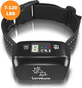 STOPWOOFER - Collar antiladrido para perros pequeños, medianos y grandes, collar antiladridos recargable, sin corteza, alerta de sonido y vibración, dispositivo antiladridos - BESTMASCOTA.COM