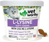 Vet Worthy Lisina Chews suave para gatos (60 Count) - BESTMASCOTA.COM