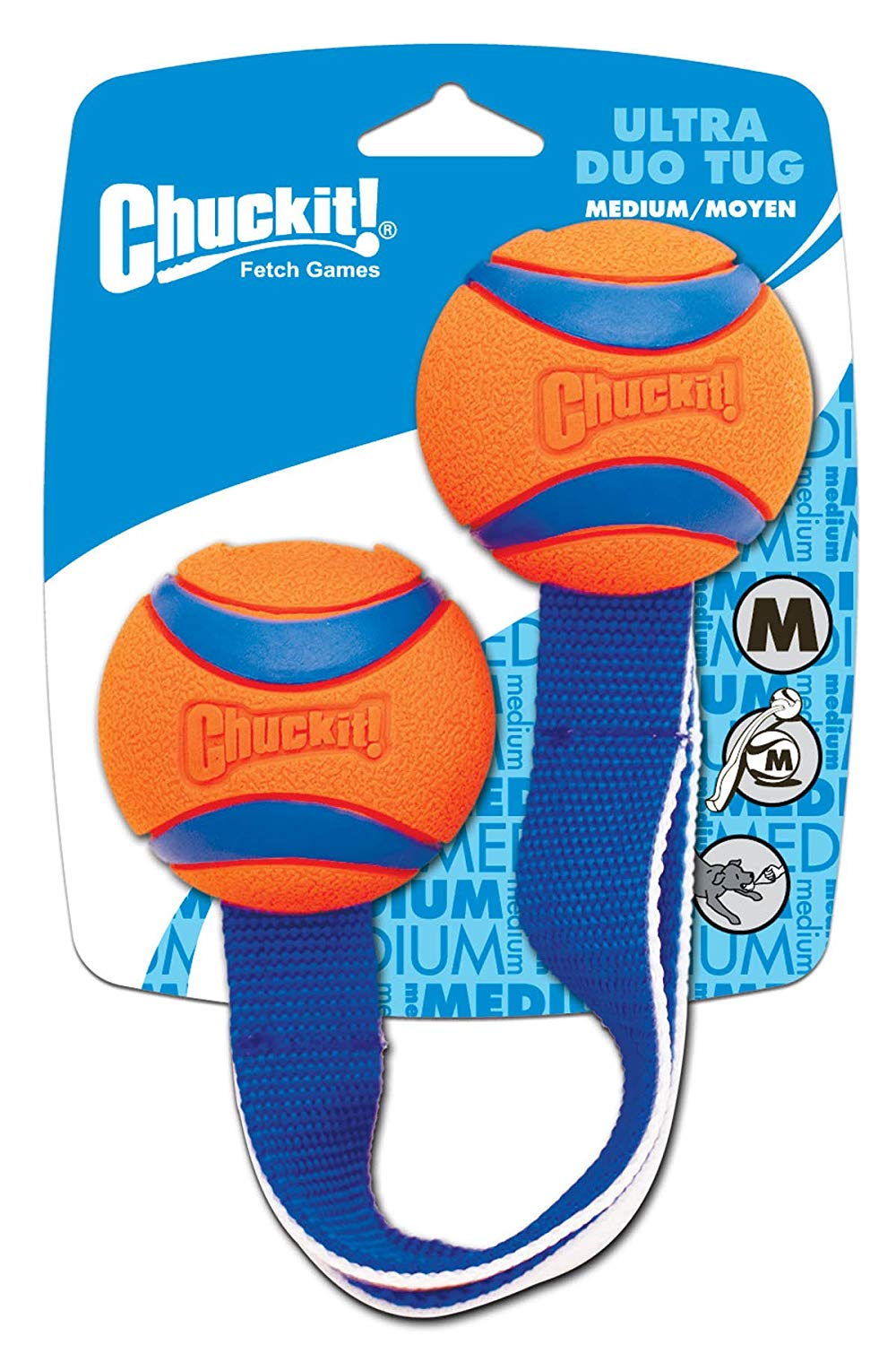 ¡Chuckit! Medium Ultra Duo Tug - BESTMASCOTA.COM