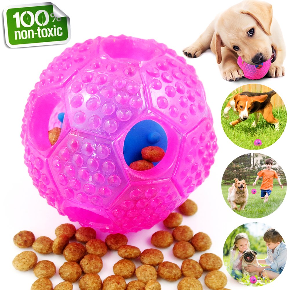 Juguetes interactivos para perros con bola de olfato para mascotas,  rompecabezas para aburrimiento y estimulación mental, juguete de bola de  platillo