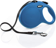 Flexi Classic Correa retráctil para perro en azul, 26 pies - BESTMASCOTA.COM