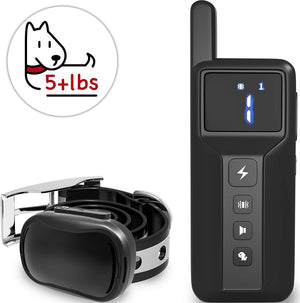Enrivik Small Remote Dog Training Collar with Beep and Vibration Modes for Pet Behavior Training - Suitable for Extra Small, Medium or Large Dogs (5+ lbs) - BESTMASCOTA.COM