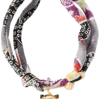 Necoichi Chirimen Hanabi Fireworks Collar para gato, hecho a mano en Japón, 1 tamaño para todos - BESTMASCOTA.COM