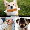 Nocciola - Juguetes de peluche, 12 unidades, para perros pequeños, medianos, juguetes para mascotas, juguetes chirriantes, juegos de peluche, bolsa de transporte - BESTMASCOTA.COM