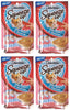 Delectables Squeeze Up Hartz Cat Treats paquete de 4 bolsas de sabores, 2.0 oz cada uno - BESTMASCOTA.COM