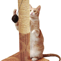 Four Paws Super Catnip - Alfombra y poste rascador de sisal para gatos - BESTMASCOTA.COM