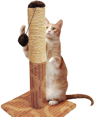 Four Paws Super Catnip - Alfombra y poste rascador de sisal para gatos - BESTMASCOTA.COM