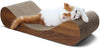 ScratchMe Cat Scratcher Cardboard Lounge Bed, Cat Scratching Post with Catnip - BESTMASCOTA.COM