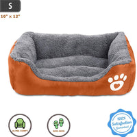 Cama para perro de lujo para mascotas, sofá supersuave para mascotas, cama para gatos, tumbona antideslizante para mascotas, cama para mascotas de primera calidad, calentamiento automático y transpirable - BESTMASCOTA.COM