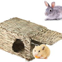 Tfwadmx - Casa de hierba para conejo, hámster, conejo, conejo, conejo, chinchilla, chinchilla - BESTMASCOTA.COM