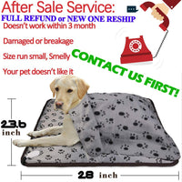 wangstar - Almohadilla de calor para mascotas, perros, gatos, en interiores, de seguridad, eléctrica, alfombrilla de calor para perro, impermeable, de acero a prueba de masticaciones - BESTMASCOTA.COM