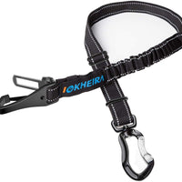 Correa de seguridad para perro IOKHEIRA 3 en 1, multifuncional, para mascotas, con cierre de gancho y hebilla para cinturón de seguridad, mosquetón giratorio de aluminio - BESTMASCOTA.COM