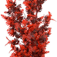cnz Acuario Decoración Fish Tank Decoración Adorno Planta Artificial Plástico Rojo, 15-Inch - BESTMASCOTA.COM