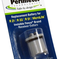 Perimeter Technologies - Pila de collar para perro compatible con R21, R22, R51 y Microlite - BESTMASCOTA.COM