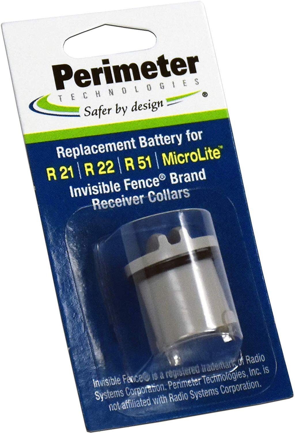 Perimeter Technologies - Pila de collar para perro compatible con R21, R22, R51 y Microlite - BESTMASCOTA.COM