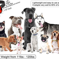 StopWoof - Collar de corteza para perros – Modo de cuidado humano, vibración y sonido – Dispositivo de entrenamiento sin choque para razas pequeñas, medianas y grandes – No daña el control vibratorio – reflectante y automático sin mando a distancia - BESTMASCOTA.COM