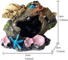 Miracliy - Adorno para acuario de resina rota, cuevas acuáticas - BESTMASCOTA.COM
