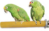 BESTWD - Juego de 4 piezas de soporte para pájaros, jaula de pájaros, accesorios de madera natural colorida para perca, plataforma para moler patas - BESTMASCOTA.COM