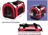 reelok portátil suave para aerolínea aprobado perro portador de mascota Bolsa de viaje mascota casa cómoda rosa para gatos, cachorros y animales pequeños - BESTMASCOTA.COM