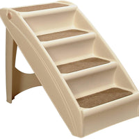 PetSafe Solvit PupSTEP Plus Pet Stairs, Foldable Steps for Dogs and Cats, for Small, Medium, Large, X-Large Pets - BESTMASCOTA.COM
