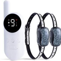 GoodBoy - Collar remoto de tamaño pequeño para perros con vibración de pitido y modos de choque para entrenamiento de comportamiento de mascotas, resistente al agua y rango de 1000 pies, apto para perros pequeños, medianos o grandes de más de 8 libras (2 - BESTMASCOTA.COM
