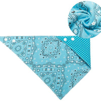 Pawchie Bandanas para perro, pequeñas, 4 unidades, 8 estilos, pañuelos triangulares para mascotas, ajustables con dos broches, juego de pañuelos para perros, cachorros y gatos - BESTMASCOTA.COM