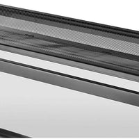 r-zilla srz100011802 aire fresco cubierta de la visualización con centro Bisagra para jaulas para mascotas, 30 – 1/4 por 12 – 7/8-inch, color negro - BESTMASCOTA.COM