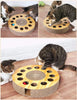 LECWAY Puzzles para Gatos Rompecabezas Juguete de Gato Interactivo Juguete de Gato Juguete de Tratamiento para Gato Pelota Juguete de Juguete Interactivo Rascador de Gato Pelota Rascador de Gato 13" - BESTMASCOTA.COM