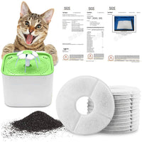HELLOSAM – Filtros de fuente de agua automática para mascotas, de carbón activado, 12 unidades - BESTMASCOTA.COM