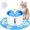 isYoung Fuente para gato, 1,6 L, fuente automática de agua para mascotas, dispensador de agua para mascotas, fuente de cuidado de la salud para perros y gatos y fuente higiénica para perros - BESTMASCOTA.COM
