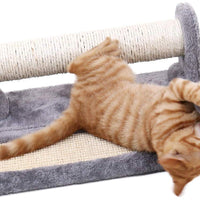 Pawz - Poste y almohadilla para rascar gatos de carretera, con revestimiento de sisal, postes y almohadillas con pelota de juego, ideal para gatitos y gatos - BESTMASCOTA.COM