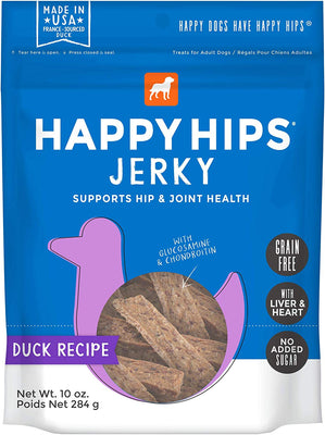 Happy Hips 100% carne, bocadillos para perro, sin granos con glucosamina y condroitina para apoyo articular. - BESTMASCOTA.COM
