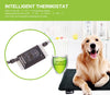 Pecute - Almohadilla de calentamiento para mascotas, de bajo voltaje, segura y eléctrica, para perros y gatos, con cable resistente a las masticaciones y capa impermeable (2 fundas) - BESTMASCOTA.COM