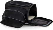 Petmate 21842 See and Extend Pets Carrier, Negro - BESTMASCOTA.COM
