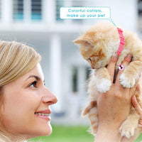 Numal cachorro ID collares para perros y gatos juego de, 12 piezas hecho de Super suave de nylon y cierre de seguridad Ideal para forro polar Identificación con tabla de registros - BESTMASCOTA.COM