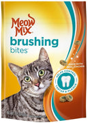 Meow Mix picaduras de cepillado dental gato Treats, Sabor de Pollo, 2.25oz (paquete de 2) - BESTMASCOTA.COM