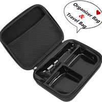 Sminiker - Cortapelos inalámbrico recargable con bolsa de almacenamiento de 5 velocidades, cortador de animales profesional - BESTMASCOTA.COM