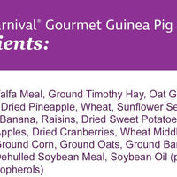 F.M. Brown's Tropical Carnival Gourmet Comida para cobayas con pellets de Alfalfa y Timothy - Dieta diaria con vitamina y nutrientes - BESTMASCOTA.COM