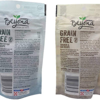 Purina más allá de grano última intervensión Cat aperitivos, Bundle Set de 2 sabores naturales (pollo y huevo Receta, Océano Whitefish & Egg – Receta, 2.1 oz cada uno) - BESTMASCOTA.COM