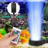 Number-one Aquarium Bubble Light LED Fish Tank Bubbler Light, Remote Controlled Aquariums Air Stone Disk Lamp with 16 Color Changing, 4 Lighting Effects for Fish Tanks and Fish Ponds - BESTMASCOTA.COM