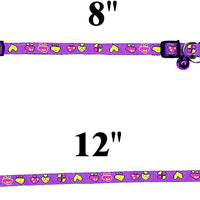 PACCOMFET - 6 collares para gatos con diseño de campanas - BESTMASCOTA.COM