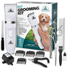 Pet Union Professional Dog Grooming Kit - Rechargeable, Cordless Pet Grooming Clippers & Complete Set of Dog Grooming Tools. Low Noise & Suitable for Dogs, Cats and Other Pets