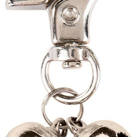 EXPAWLORER - Juego de 2 colgantes para entrenamiento de campana, para mascotas, gatos, collares - BESTMASCOTA.COM