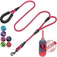 tobeDRI Correa para perro resistente, 2 asas acolchadas, 6 pies de largo, correas de entrenamiento para perros medianos y grandes - BESTMASCOTA.COM