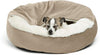 Cama acogedora Best Friends by Sheri, cama de lujo para perros y gatos con cobija, cálida y segura. Brinda apoyo para la cabeza, el cuello y las articulaciones, lavable a máquina, parte inferior resistente al agua - BESTMASCOTA.COM