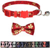 M-YOUNG Collar para gato con campana y pajarita, collares de seguridad ajustables para cachorro de gatito (6.7 in a 10,8 pulgadas) - BESTMASCOTA.COM