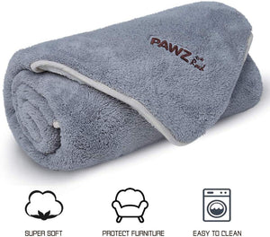PAWZ - Manta para perro, suave, suave y cálida, doble cara, sin pelusas, para perros y gatos y animales pequeños, tamaño pequeño - BESTMASCOTA.COM