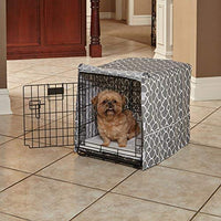 MidWest funda para jaula de perro, funda para jaula de privacidad para perros, se adapta a cajas de perro Midwest, se puede lavar a máquina y secar - BESTMASCOTA.COM